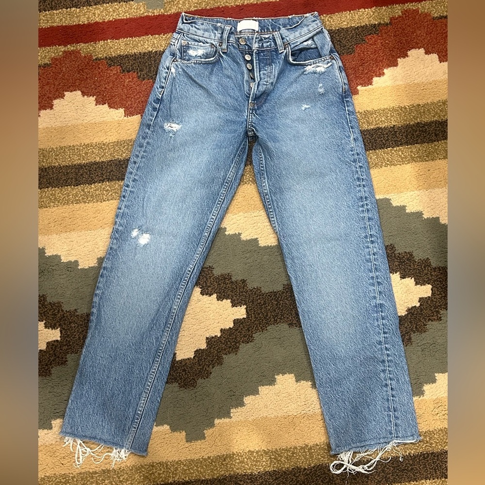 Blue jeans size 24
